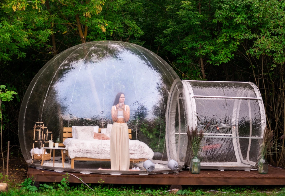 PVC inflatable bubble tent